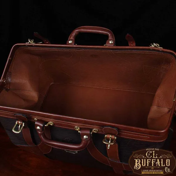 Orvis American Buffalo Travel Grip Bag|Men Packs & Bags
