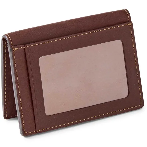 Orvis Bison Leather Folding Card Carrier|Men Wallets