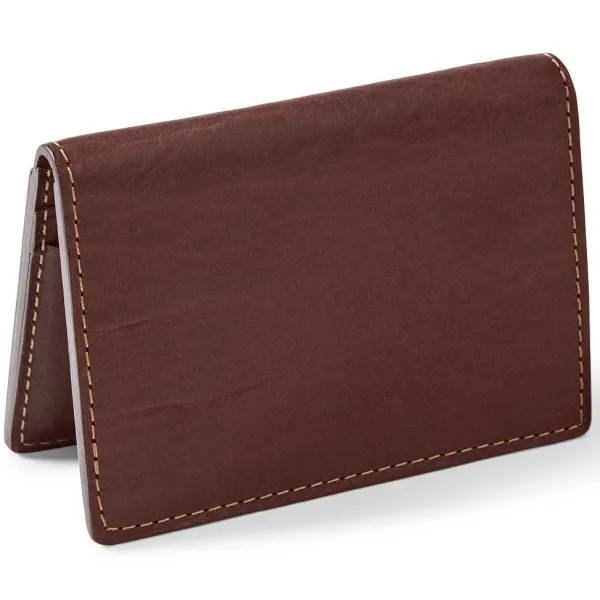 Orvis Bison Leather Folding Card Carrier|Men Wallets