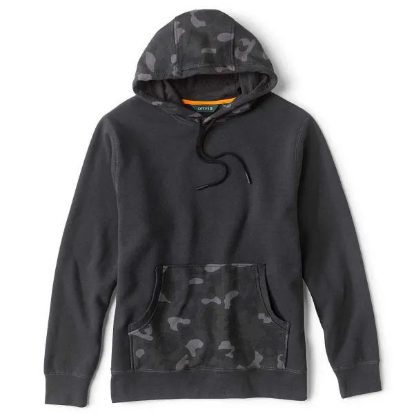 Orvis Colorblock Camo Hoodie|Men Sweatshirts
