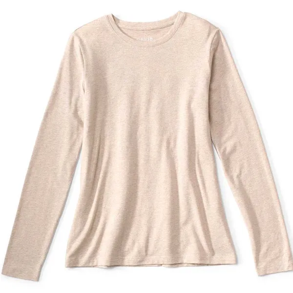 Orvis Perfect True Crew Long-Sleeved Tee|Women Shirts