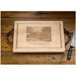 Orvis Personalized Etched House Cutting Board| Kitchen Accessories