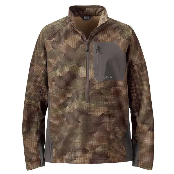 Orvis Pro Lt Softshell Pullover|Men Jackets
