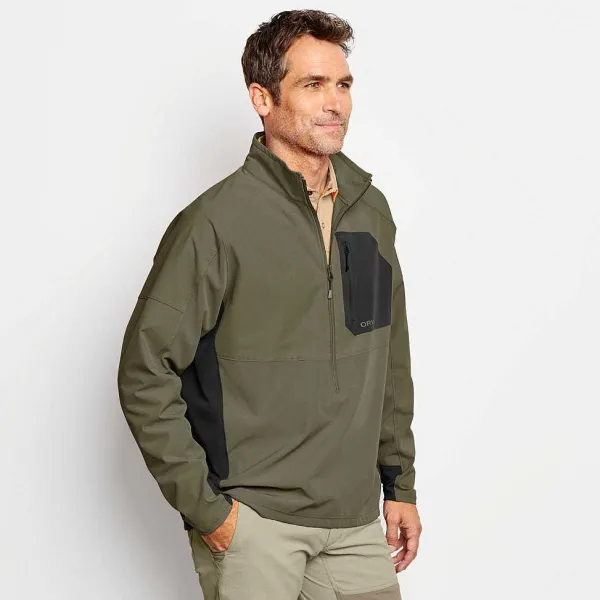 Orvis Pro Lt Softshell Pullover|Men Jackets
