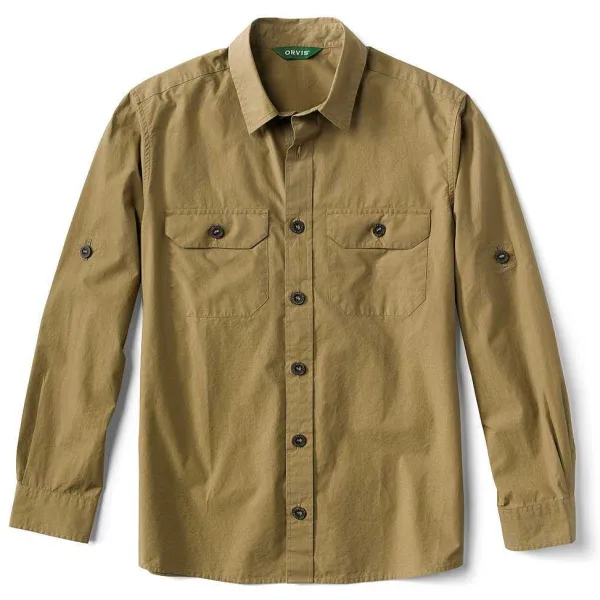 Orvis Quest Poplin Long-Sleeved Shirt|Men Shirts