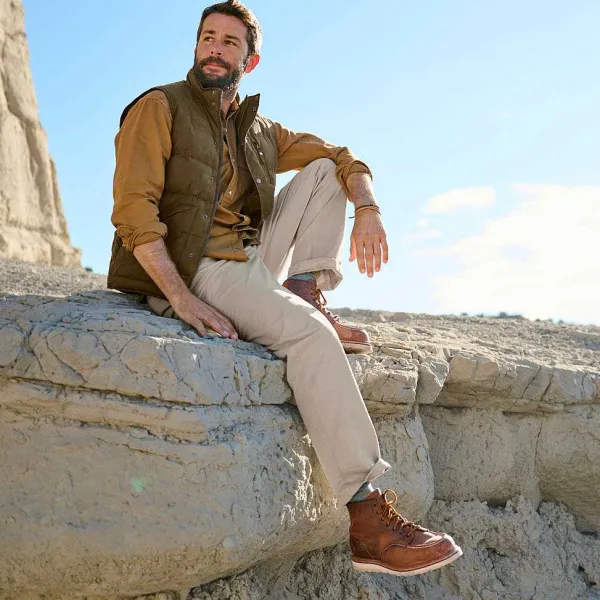 Orvis Red Wing 6" Classic Moc Rough & Tough Boots|Men Boots
