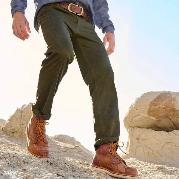 Orvis Red Wing 6" Classic Moc Rough & Tough Boots|Men Boots