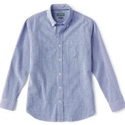 Orvis Seersucker Long-Sleeved Shirt|Men Shirts