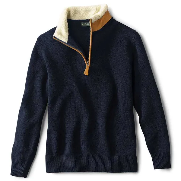 Orvis Stowe Quarter-Zip Sweater|Men Sweaters