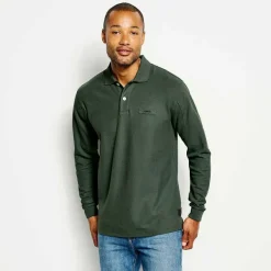 Orvis The Signature Long-Sleeved Polo|Men Shirts