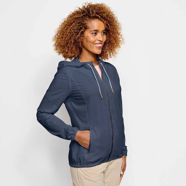 Orvis Women'S Open Air Caster Hooded Zip-Up Jacket|Women Shirts
